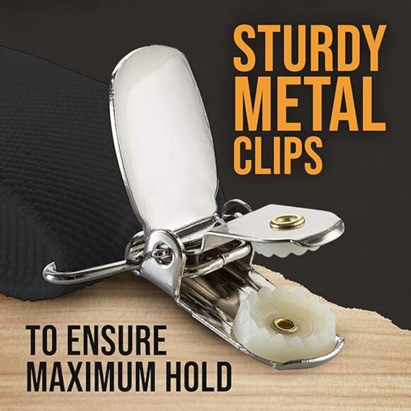 HOLD'EM Shirt Stay for Men Police Military Non Slip Clips - Stirrups - Picture 6 of 7